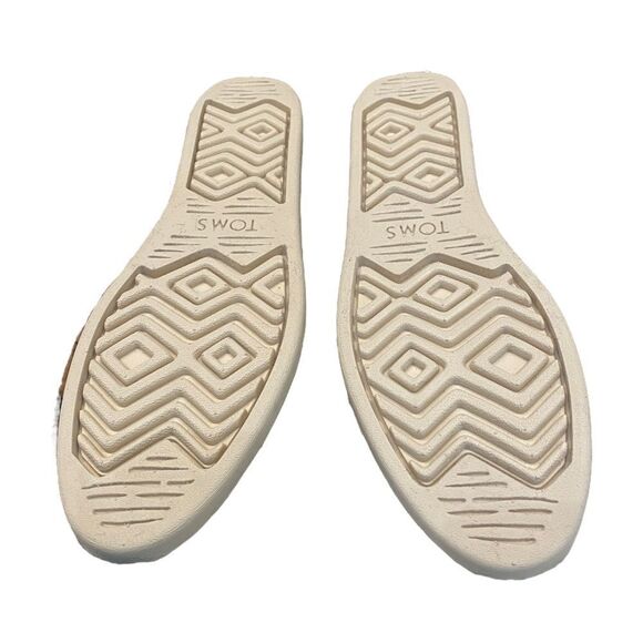 NEW Toms Alpargata Doe Leopard Fleece Faux Fur Shoes - Picture 5 of 5